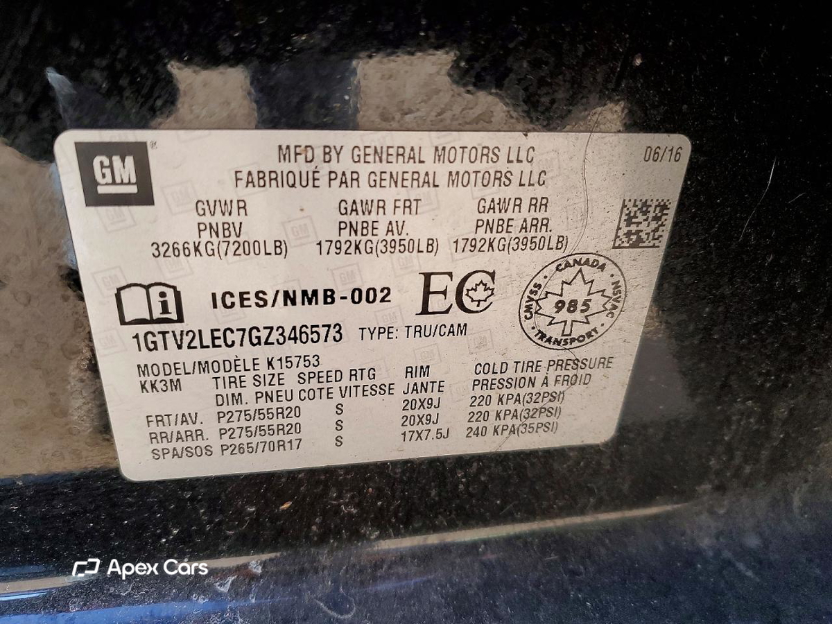 GMC Sierra 2016