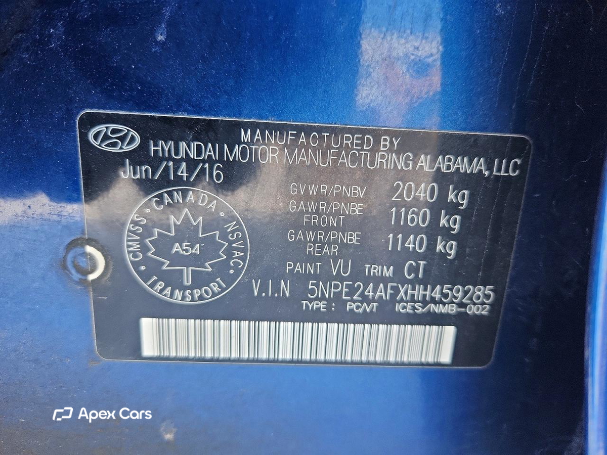 Hyundai Sonata 2017