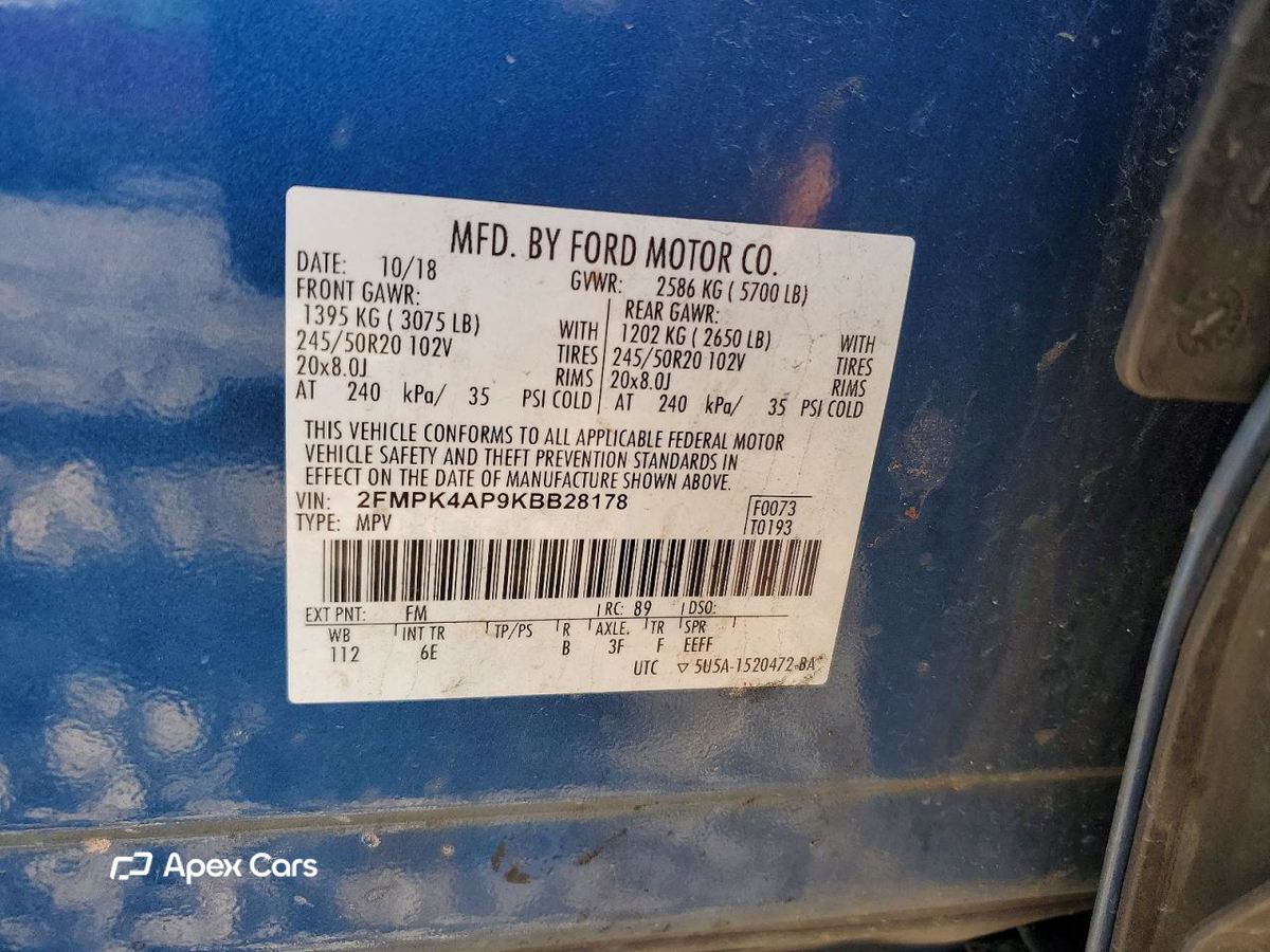 Ford Edge 2019