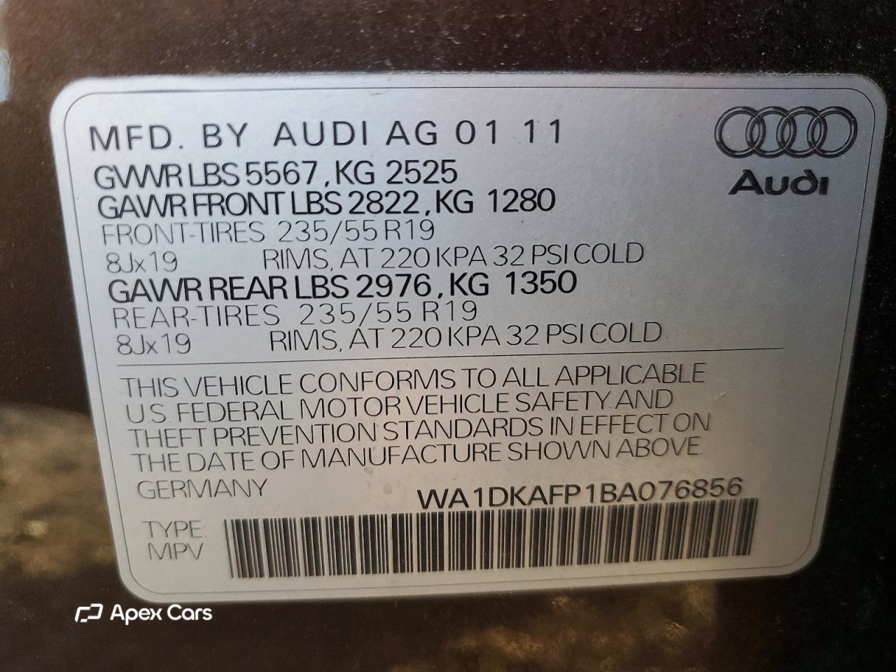 Audi Q5 2011