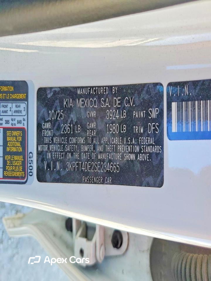 Kia K4 2025