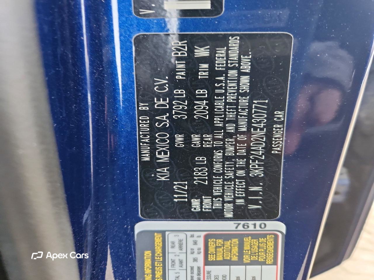 Kia Forte 2022