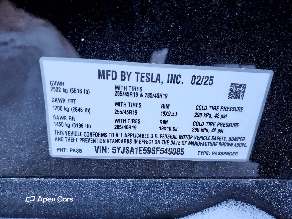 Tesla Model S 2025