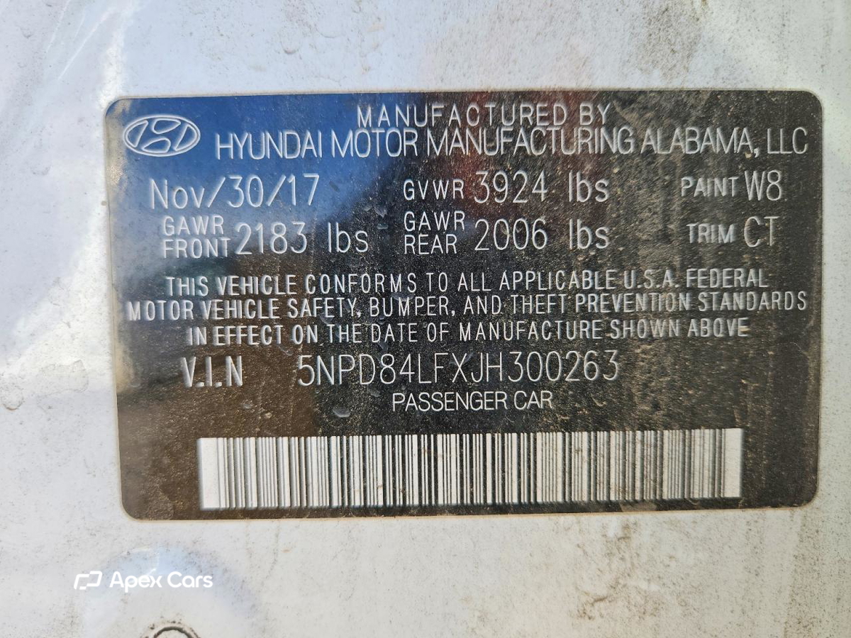 Hyundai Elantra 2018
