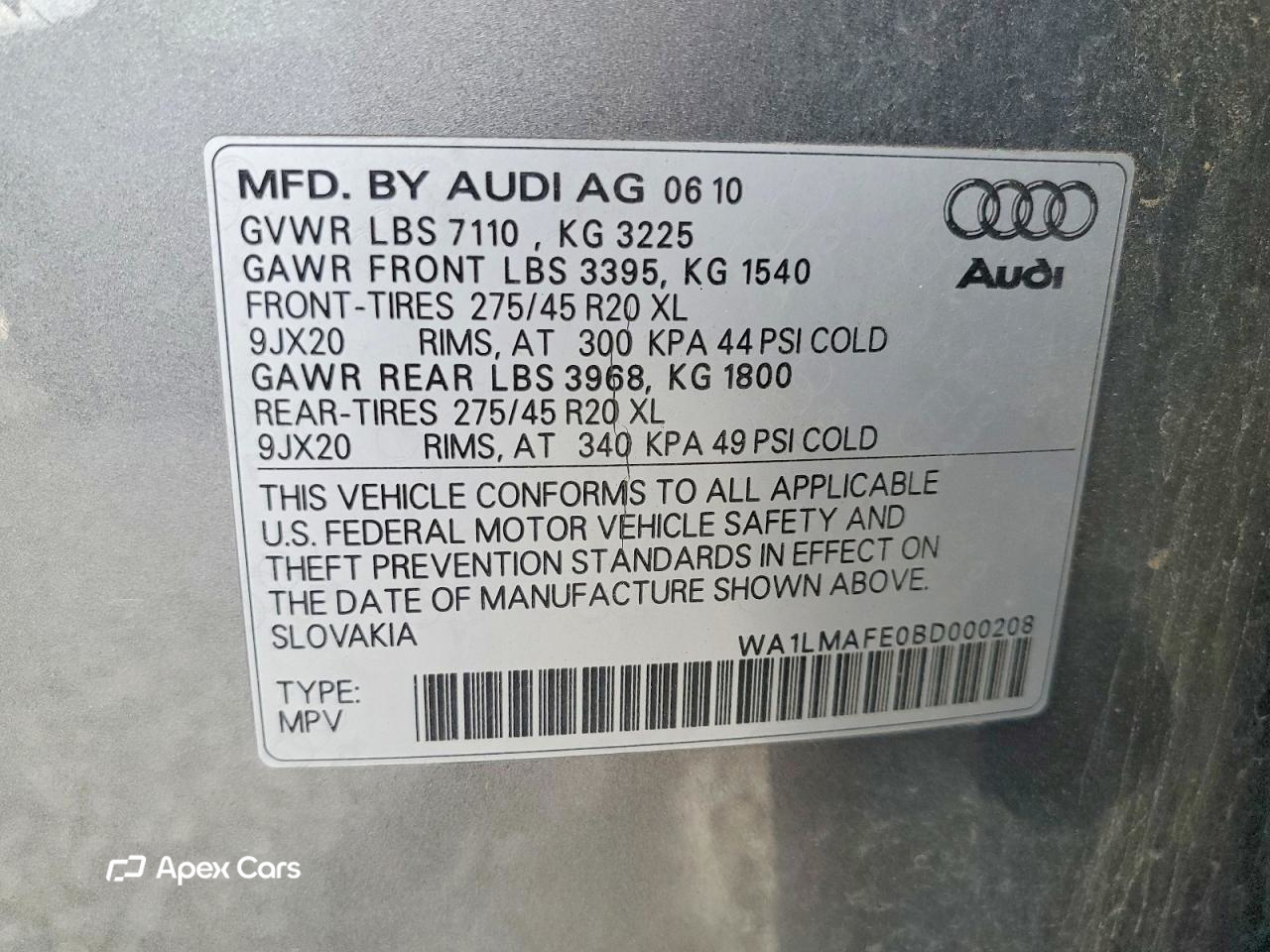 Audi Q7 2011