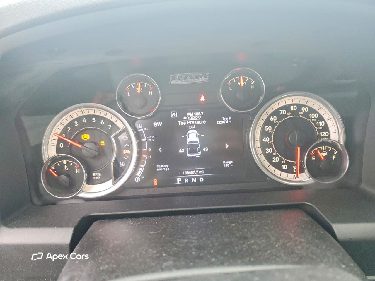 RAM 1500 2016