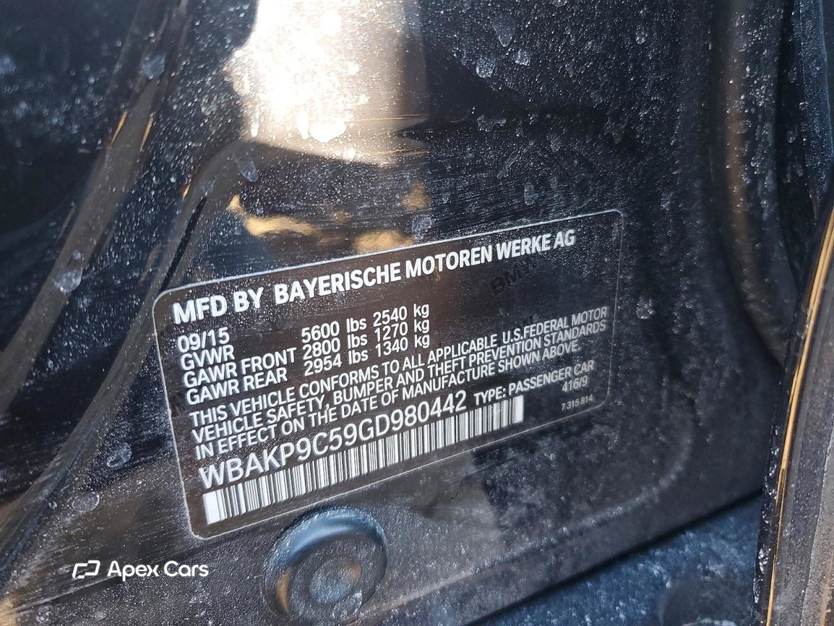 BMW Series 5 2016