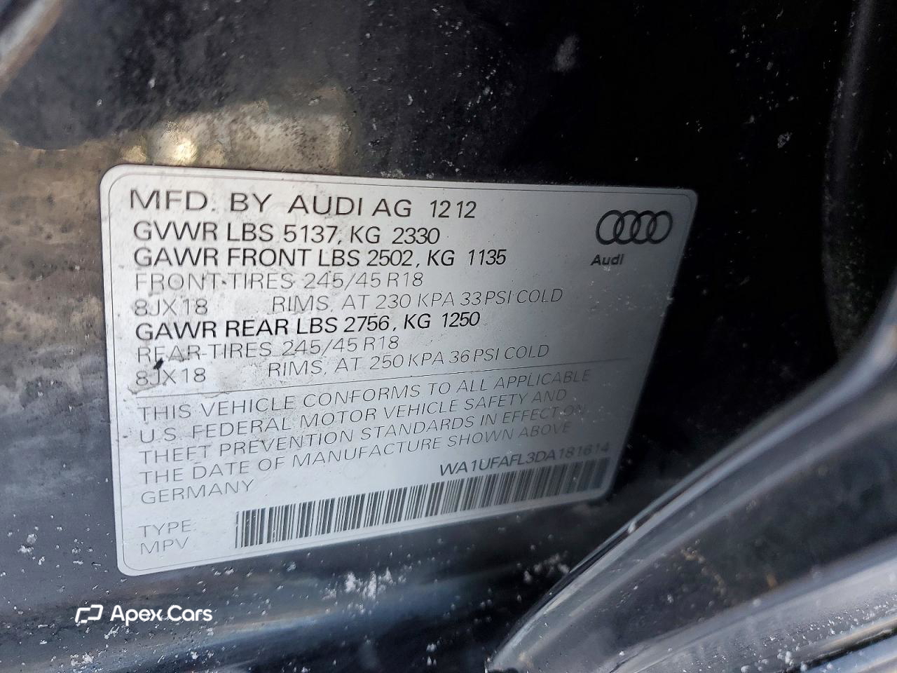 Audi A4 2013