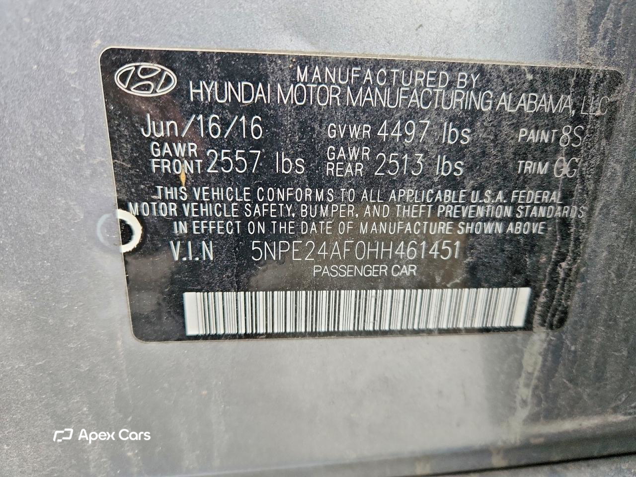 Hyundai Sonata 2017
