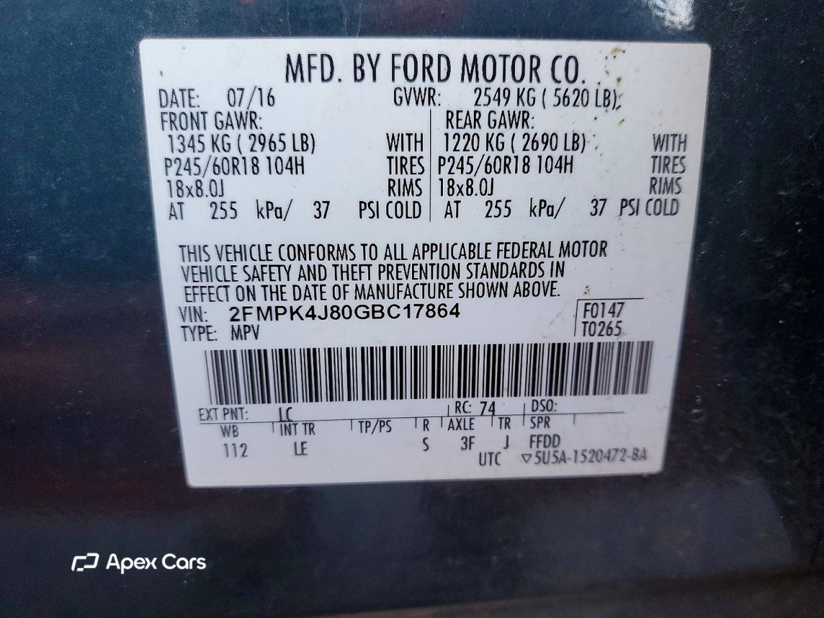 Ford Edge 2016