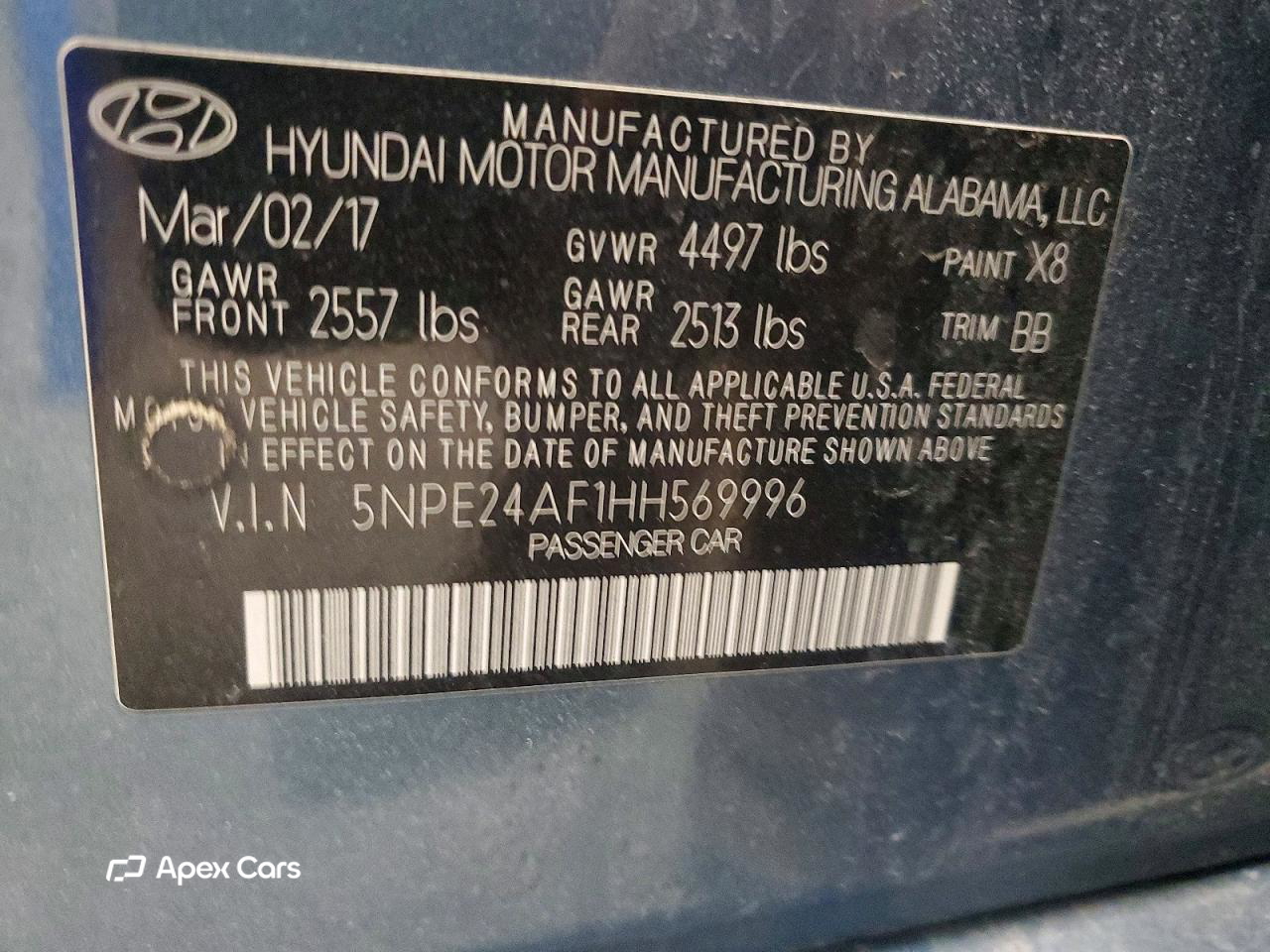 Hyundai Sonata 2017
