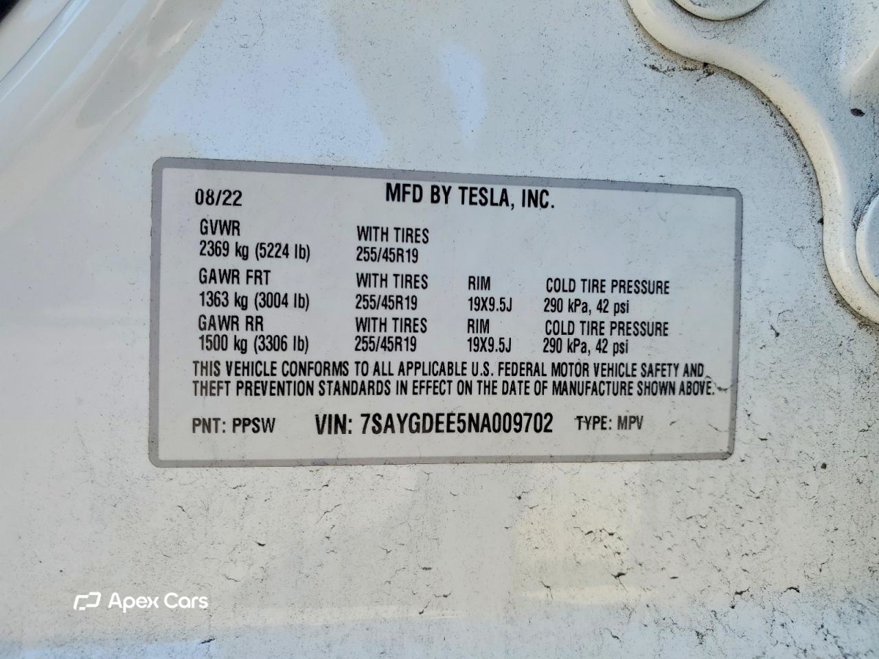 Tesla Model Y 2022