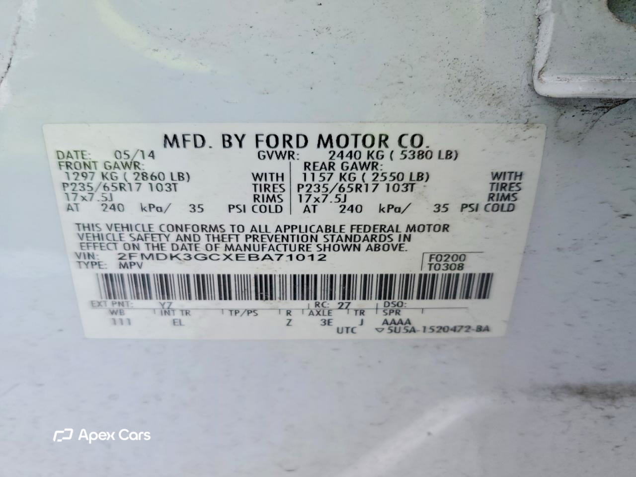 Ford Edge 2014