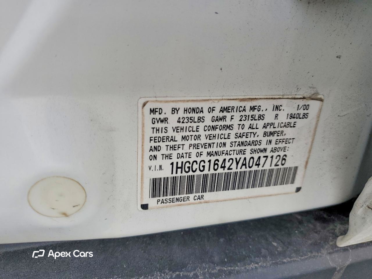 Honda Accord 2000