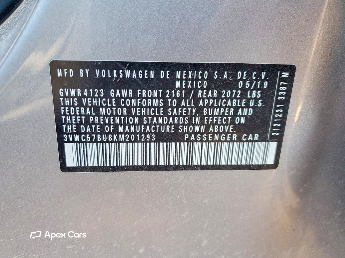 Volkswagen Jetta 2019