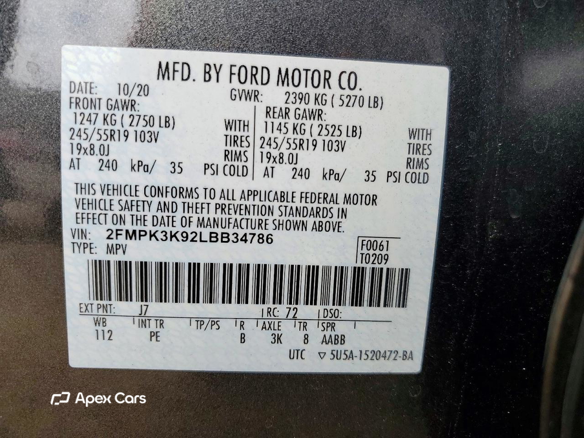 Ford Edge 2020