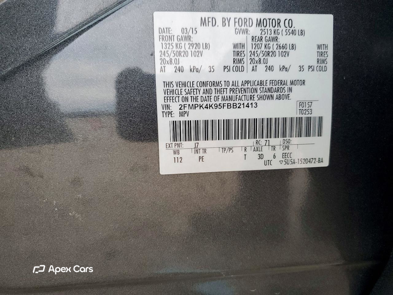 Ford Edge 2015