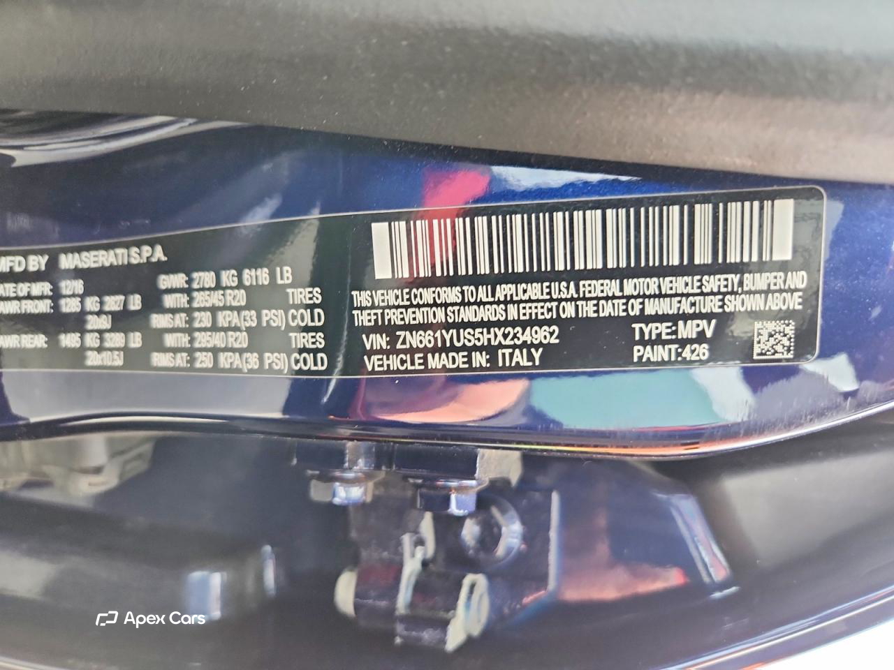 Maserati Levante 2017