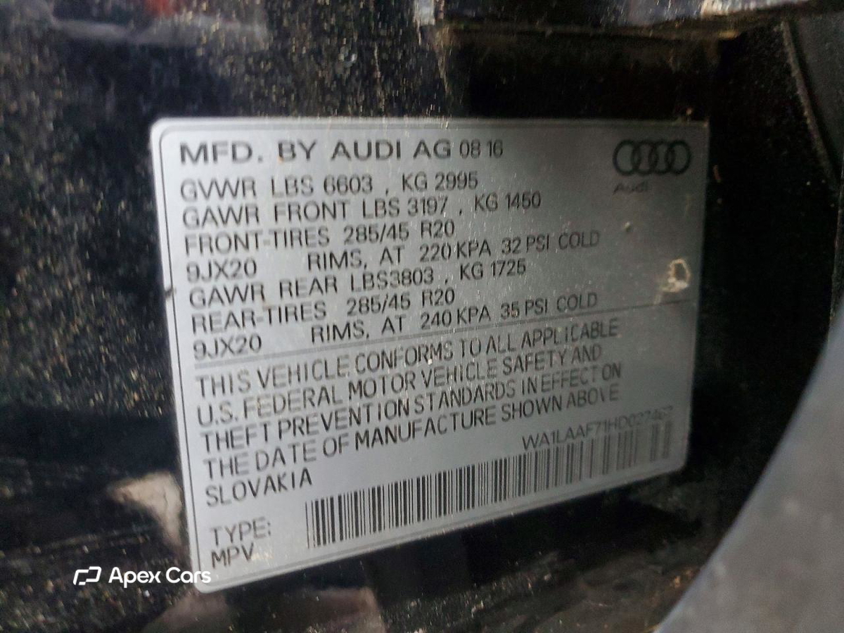 Audi Q7 2017