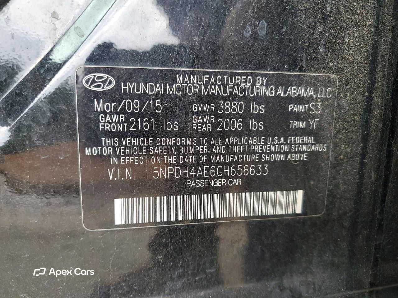 Hyundai Elantra 2016