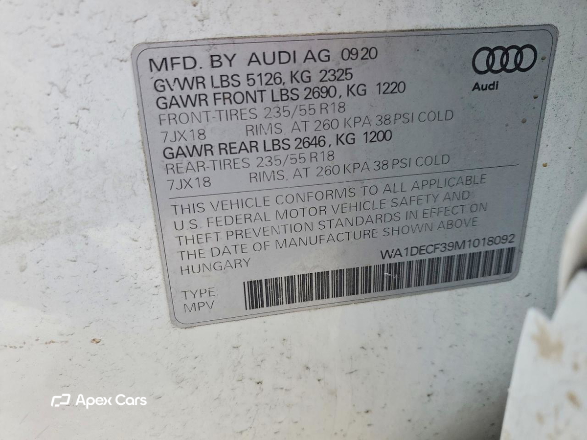 Audi Q3 2021