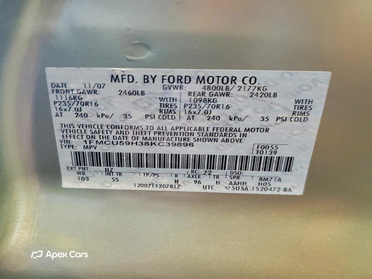 Ford Escape 2008