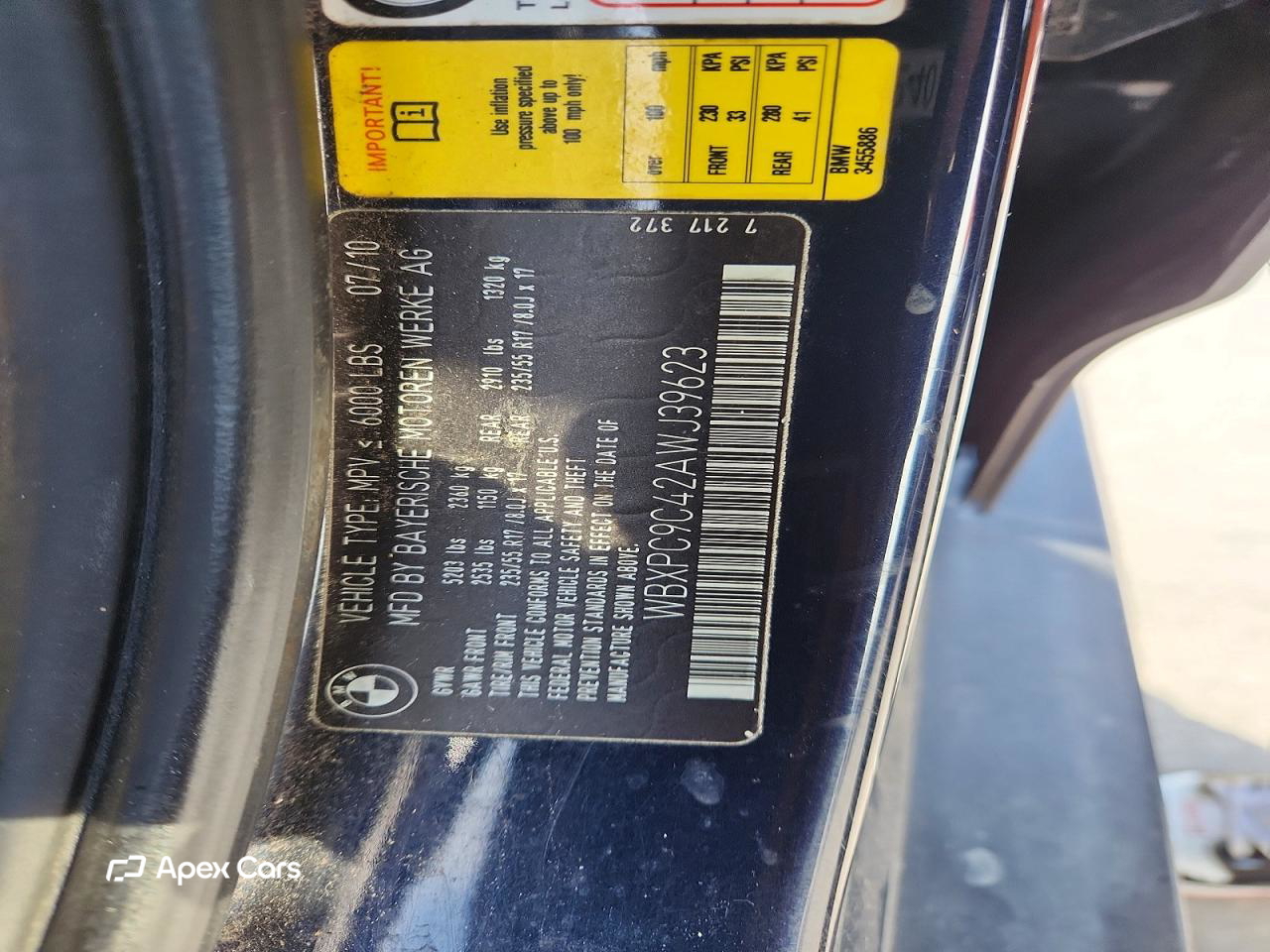 BMW X3 2010