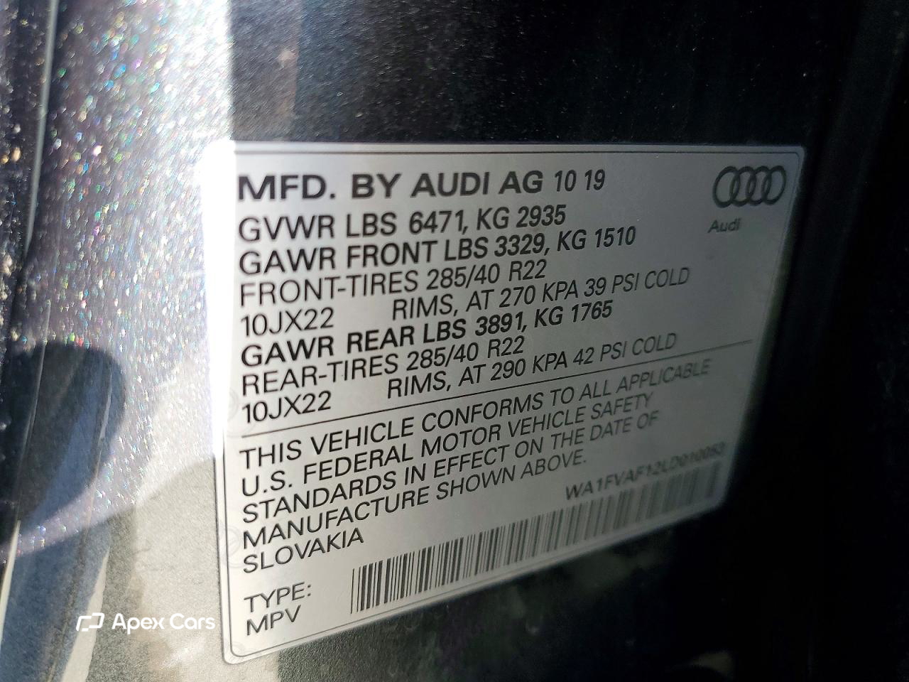 Audi Q8 2020