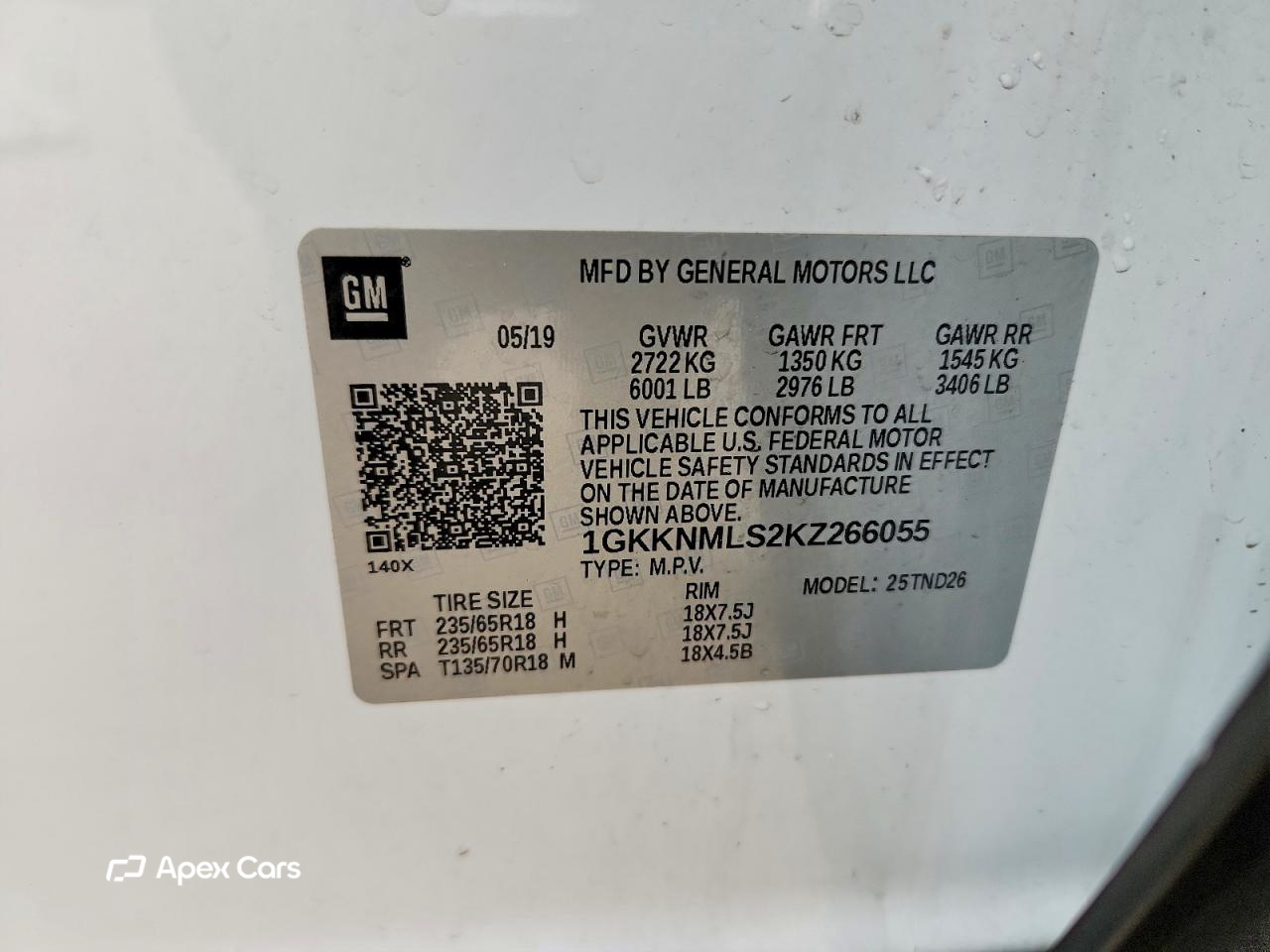 GMC Acadia 2019