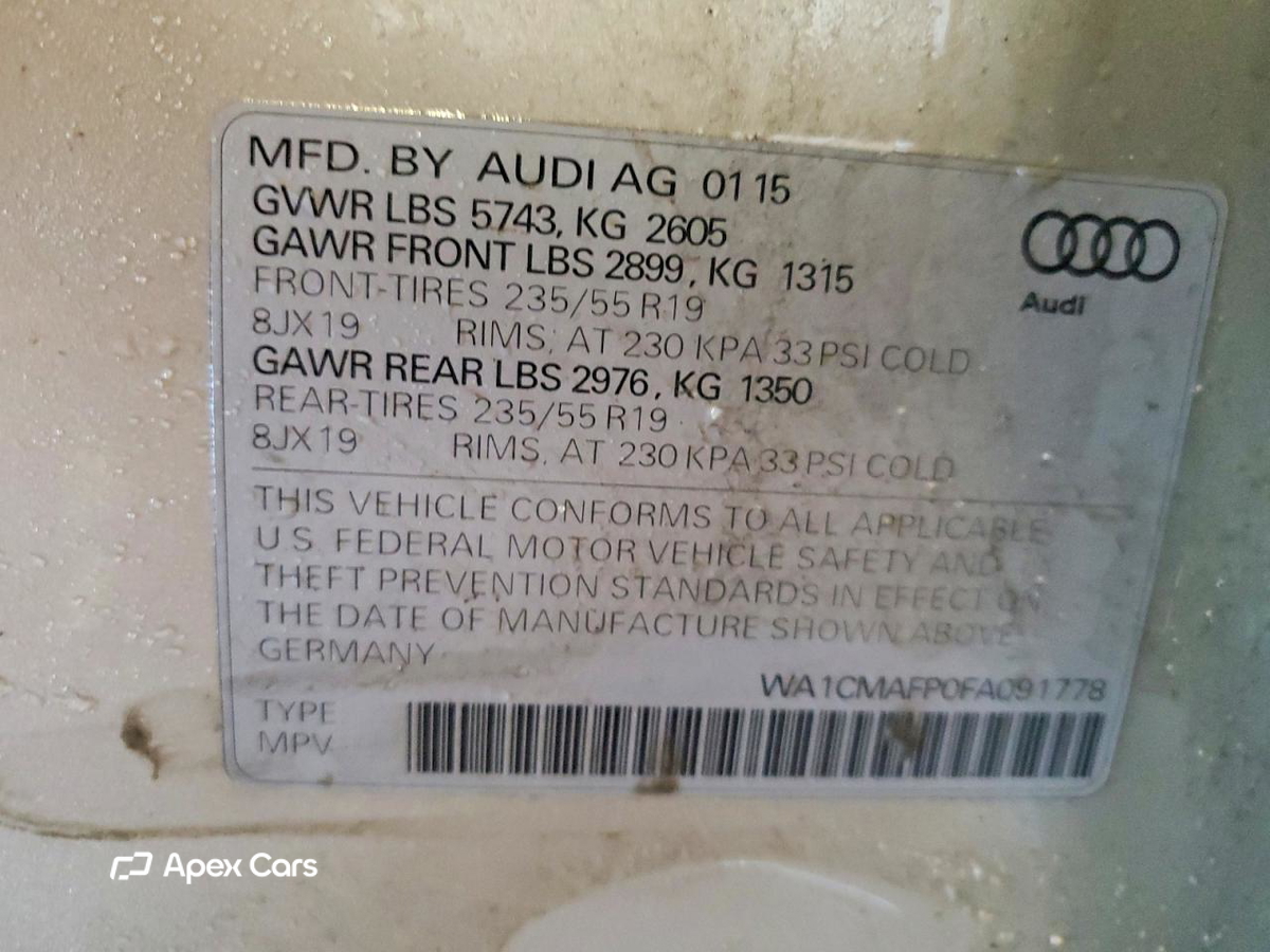 Audi Q5 2015