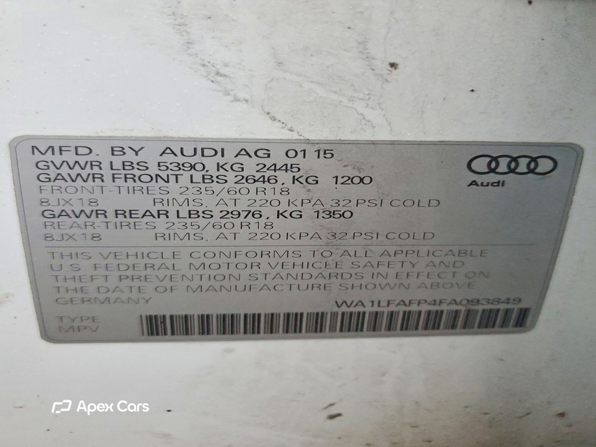 Audi Q5 2015