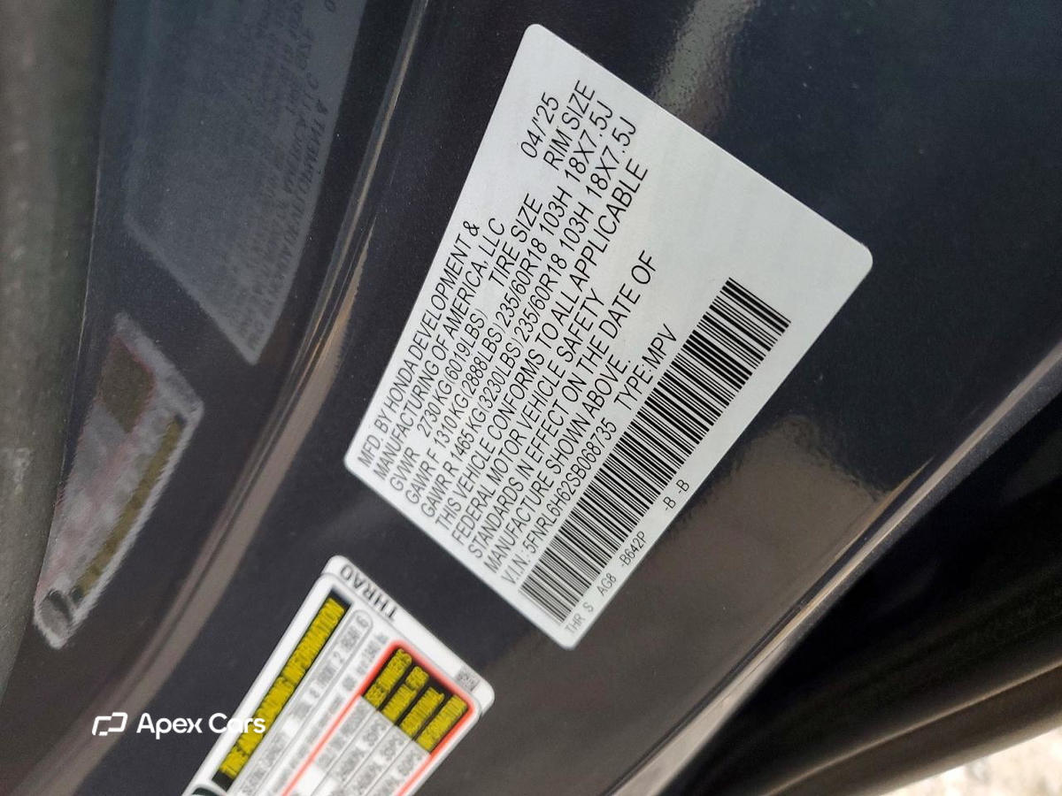 Honda Odyssey 2025