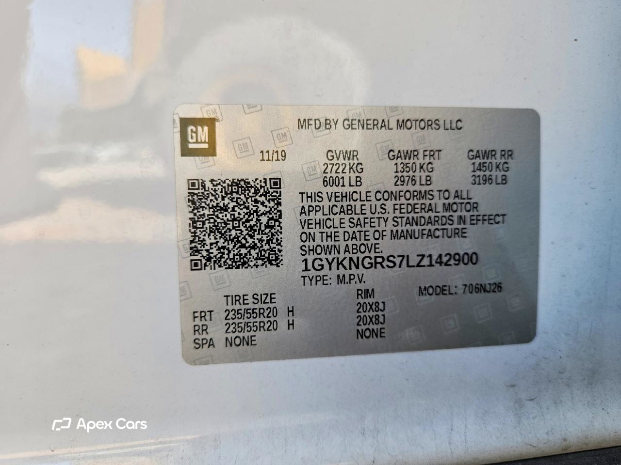 Cadillac XT5 2020