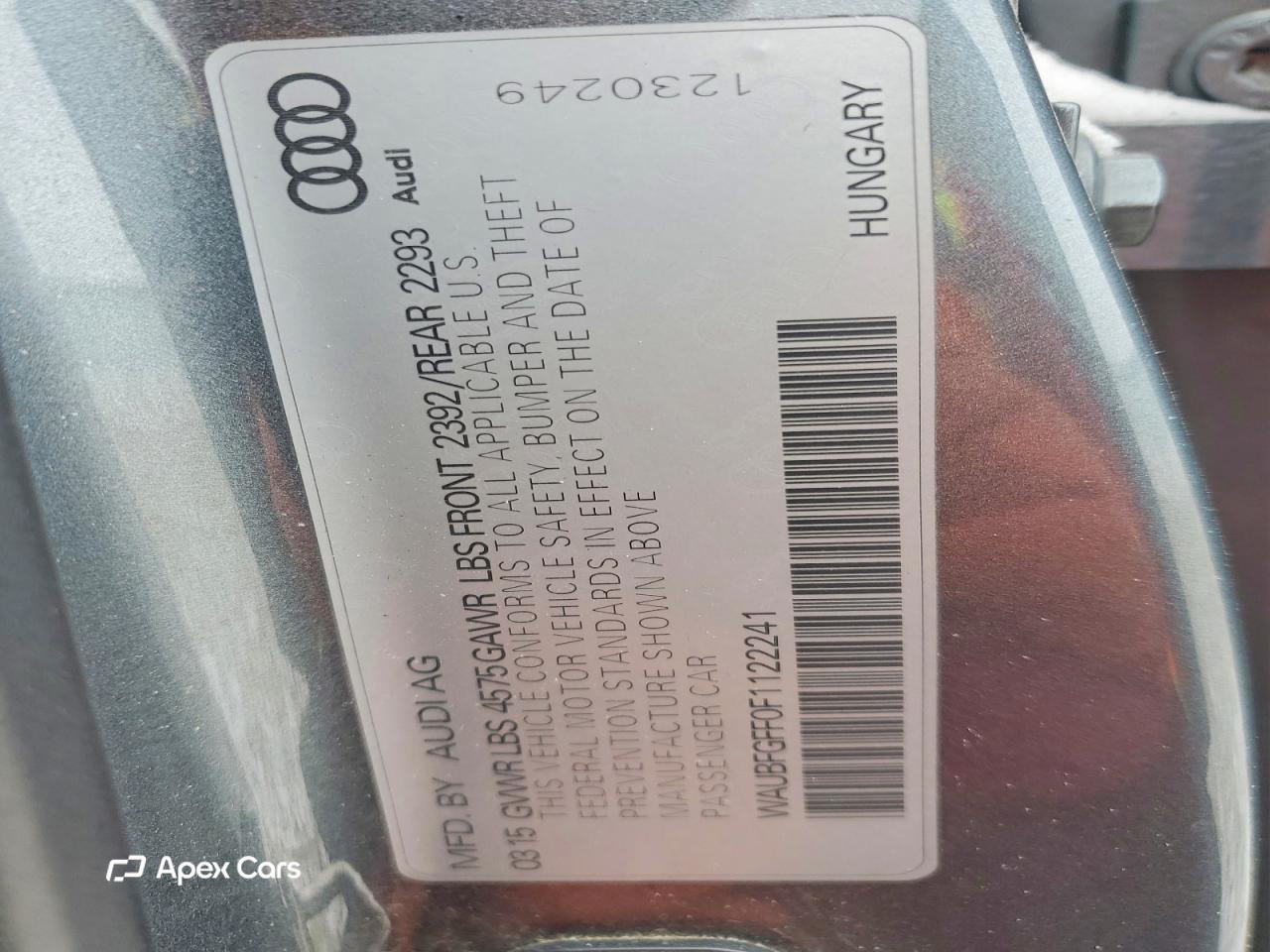 Audi A3 2015
