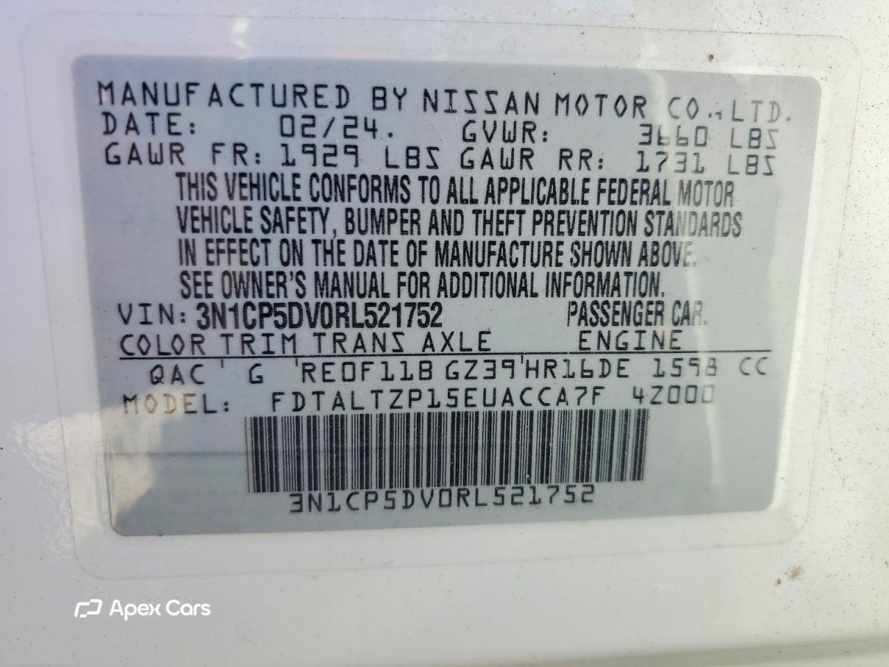 Nissan Kicks 2024