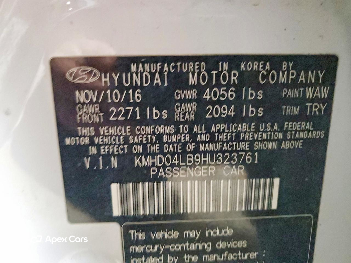 Hyundai Elantra 2017