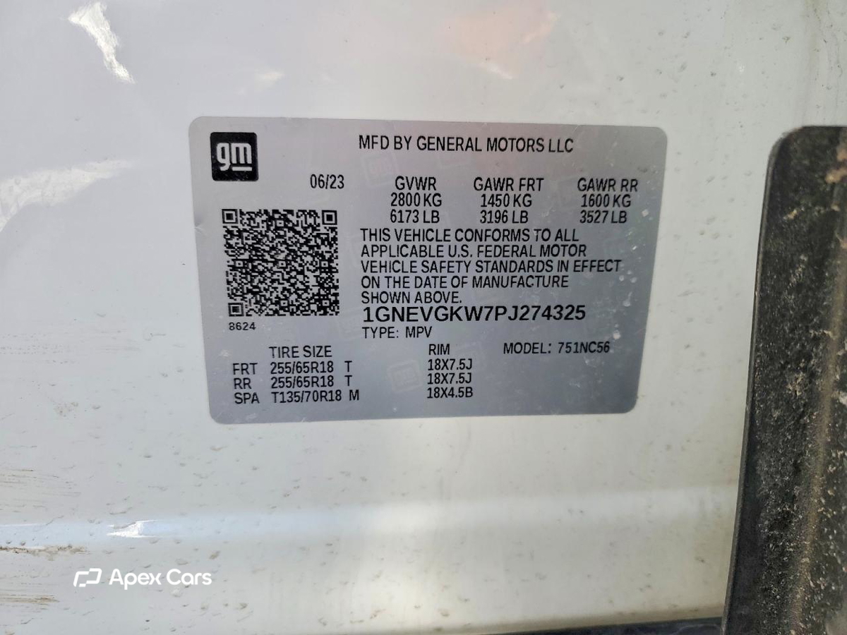 Chevrolet Traverse 2023
