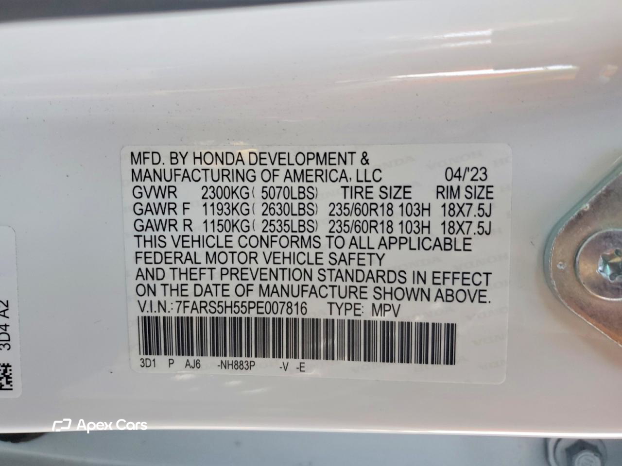 Honda CR-V 2023