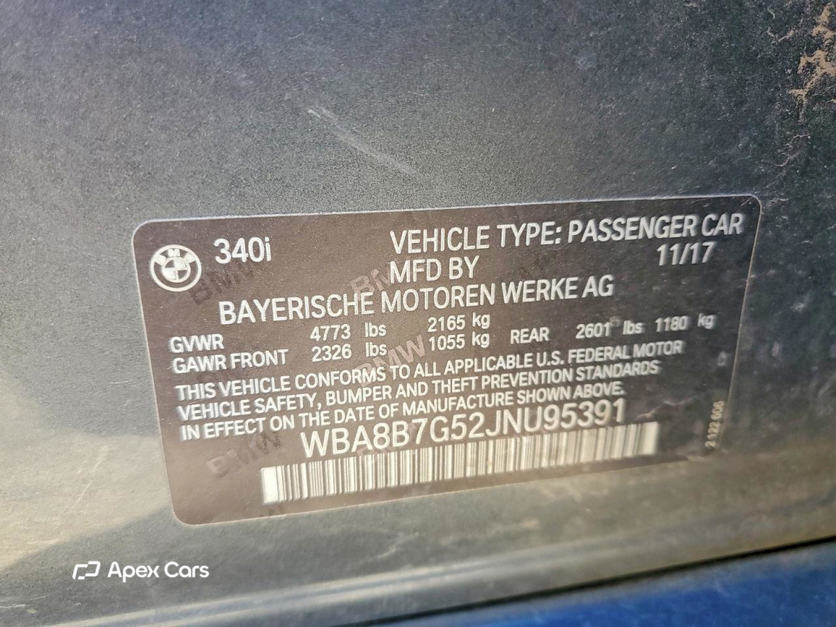 BMW Series 3 2018