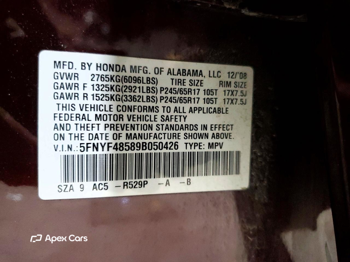 Honda Pilot 2009