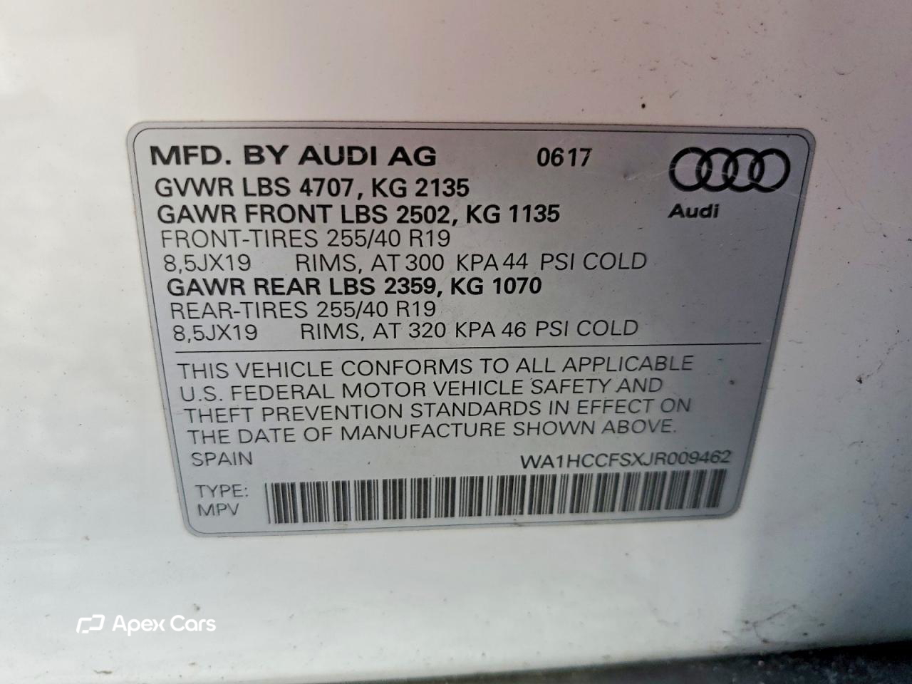 Audi Q3 2018