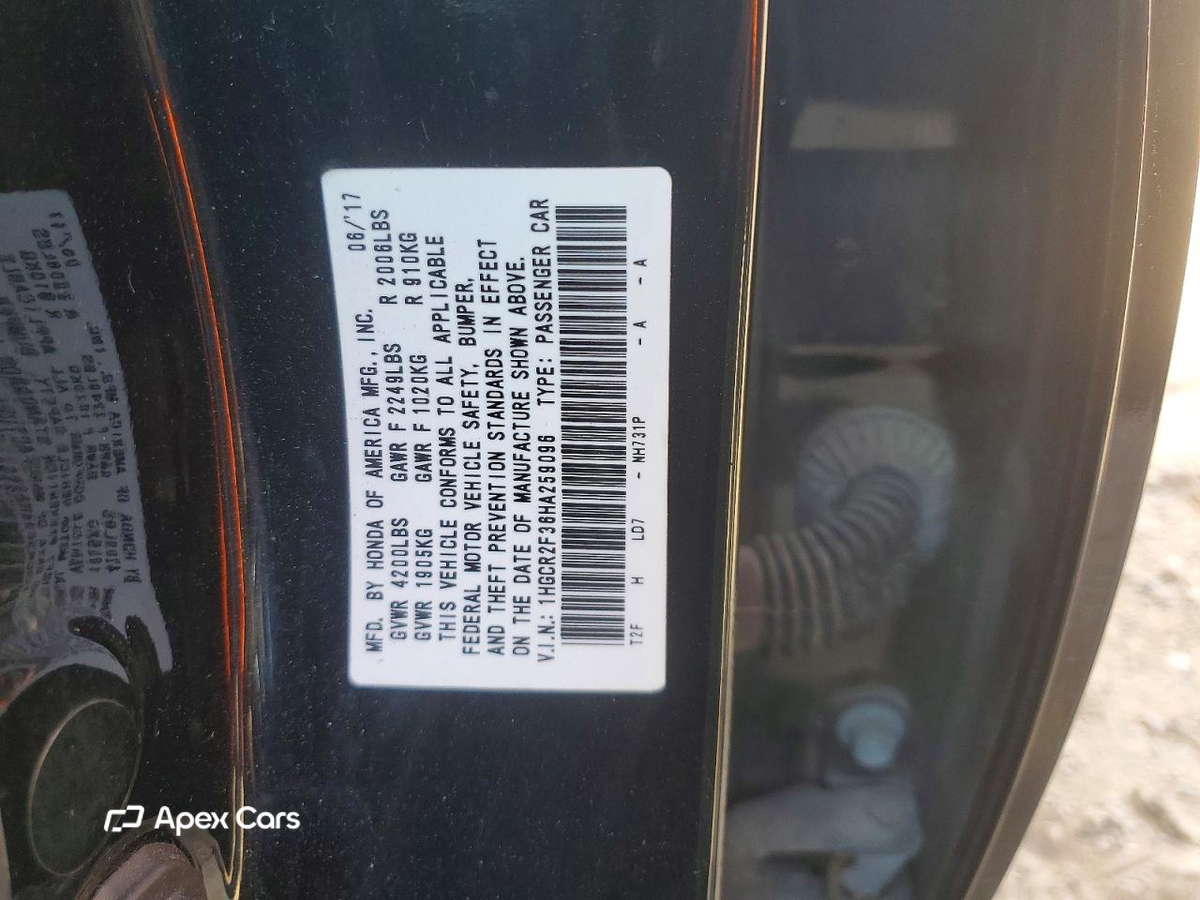 Honda Accord 2017