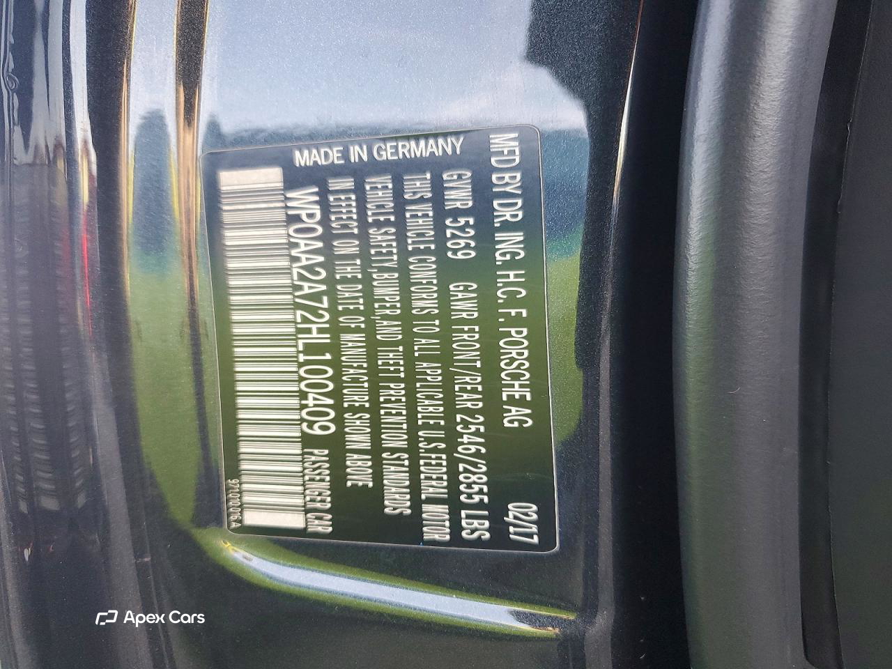 Porsche Panamera 2017