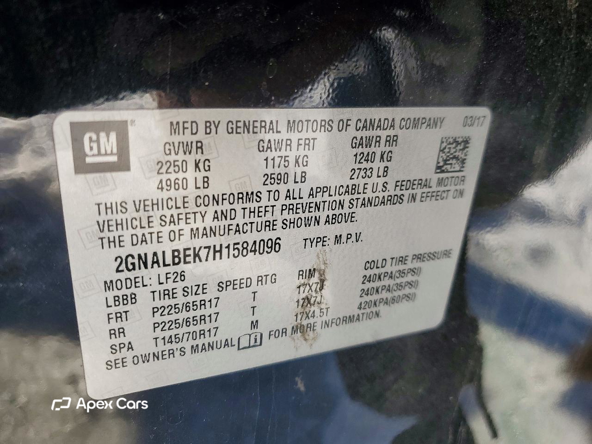 Chevrolet Equinox 2017