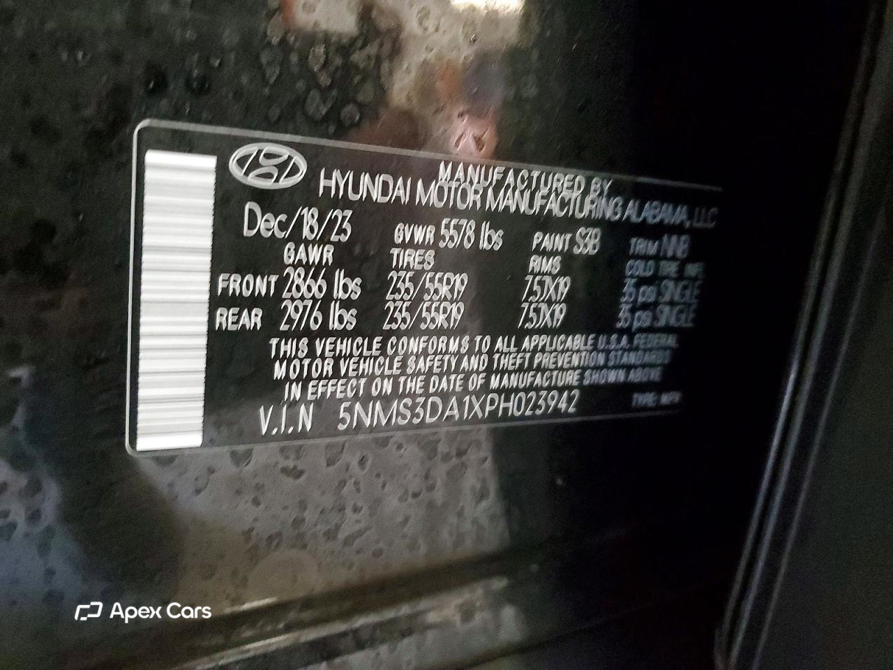 Hyundai Santa Fe 2023