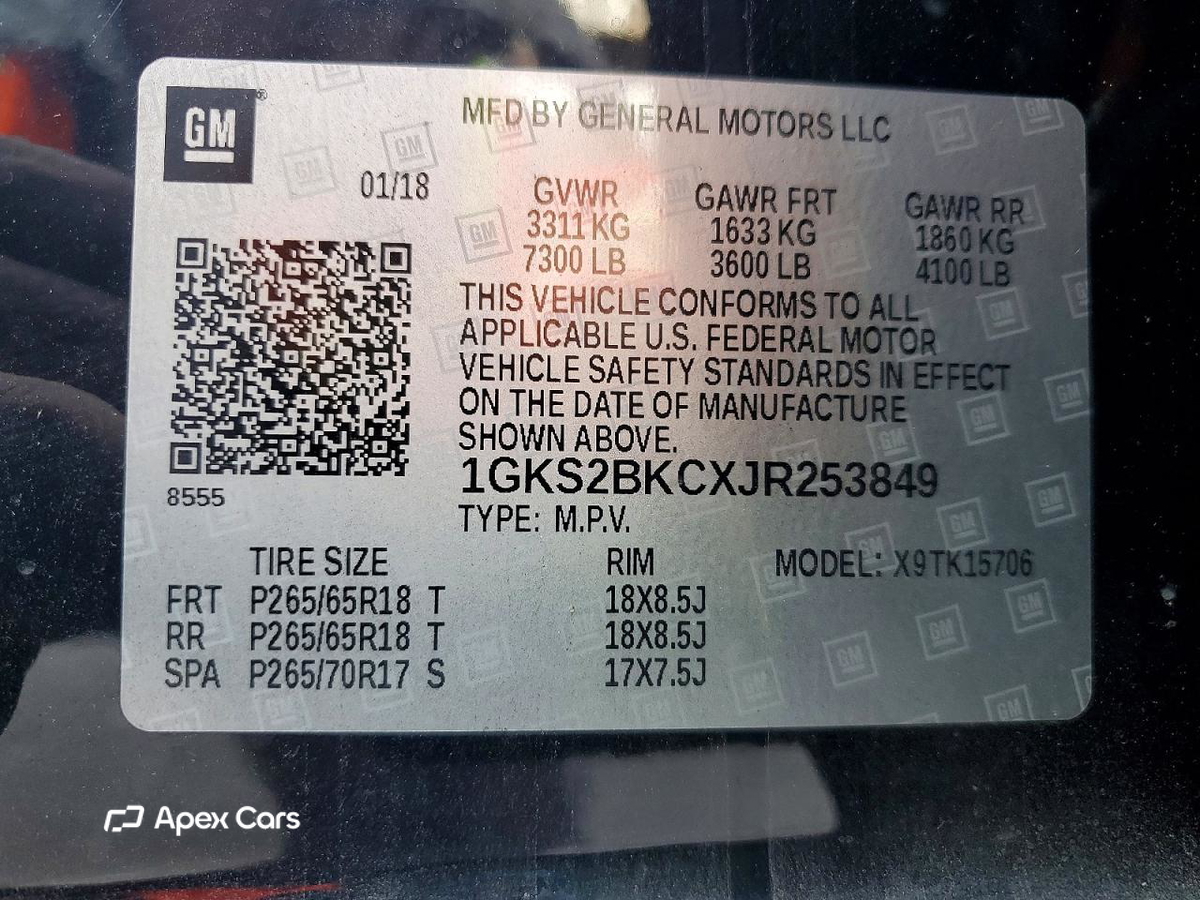 GMC Yukon 2018