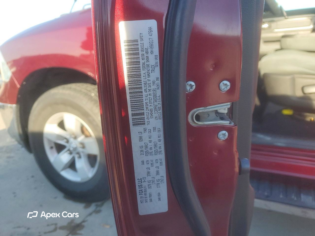 RAM 1500 2019