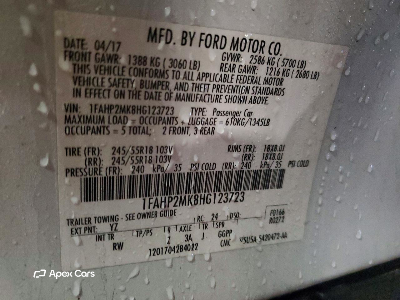 Ford Taurus 2017