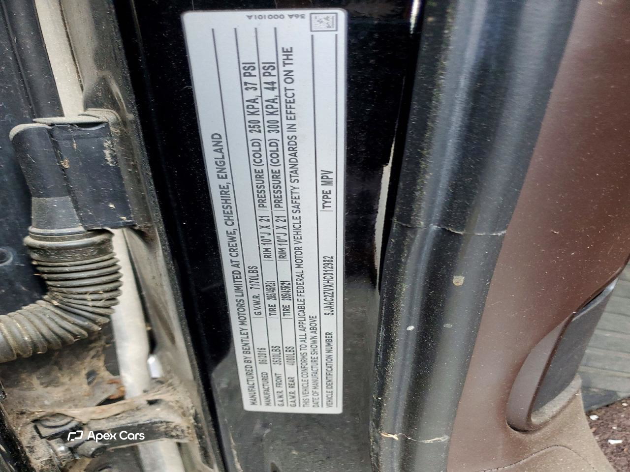 Bentley Bentayga 2017