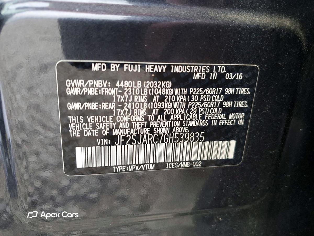 Subaru Forester 2016